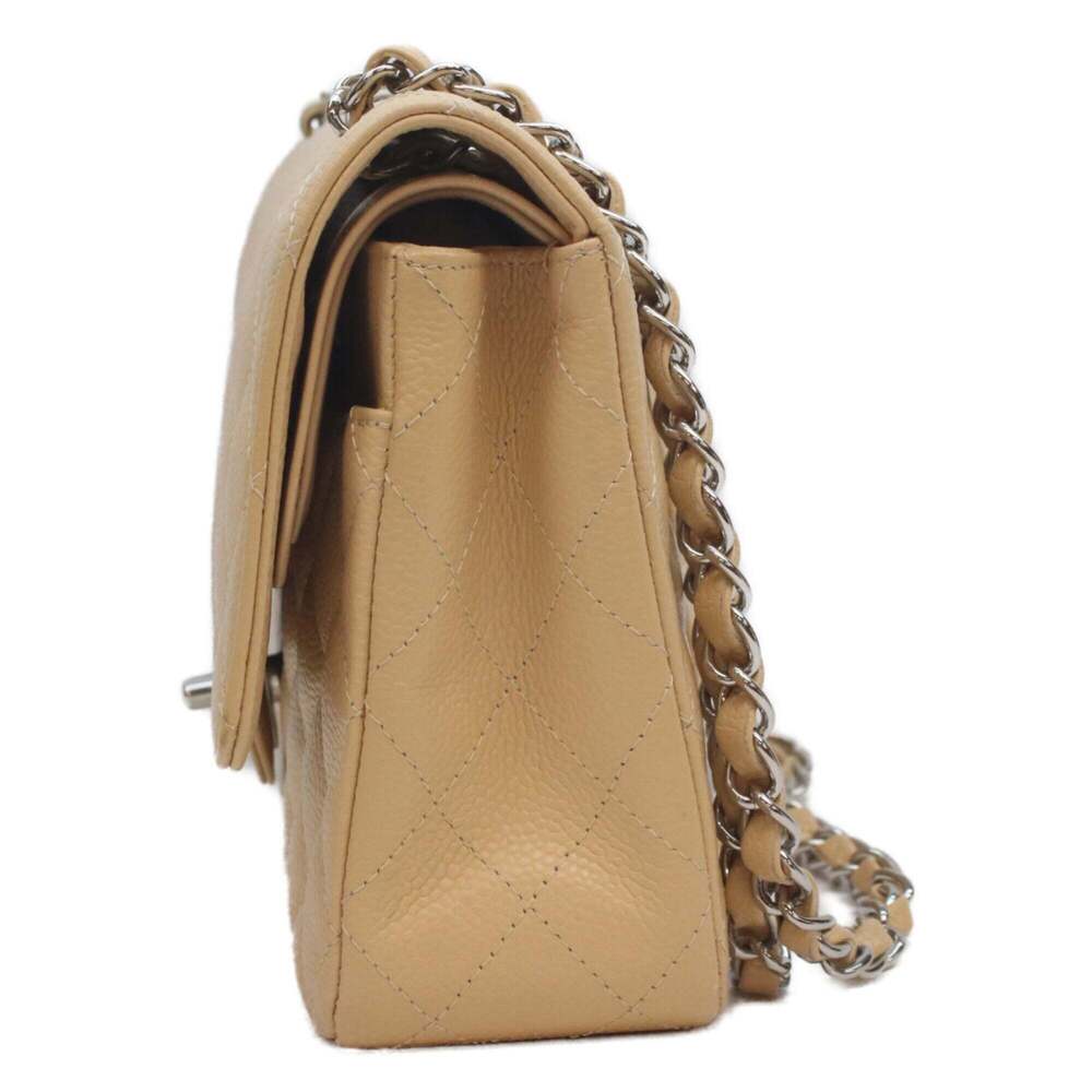 CHANEL Beige Double Flap Matelassé 25 - Picture 2 of 9